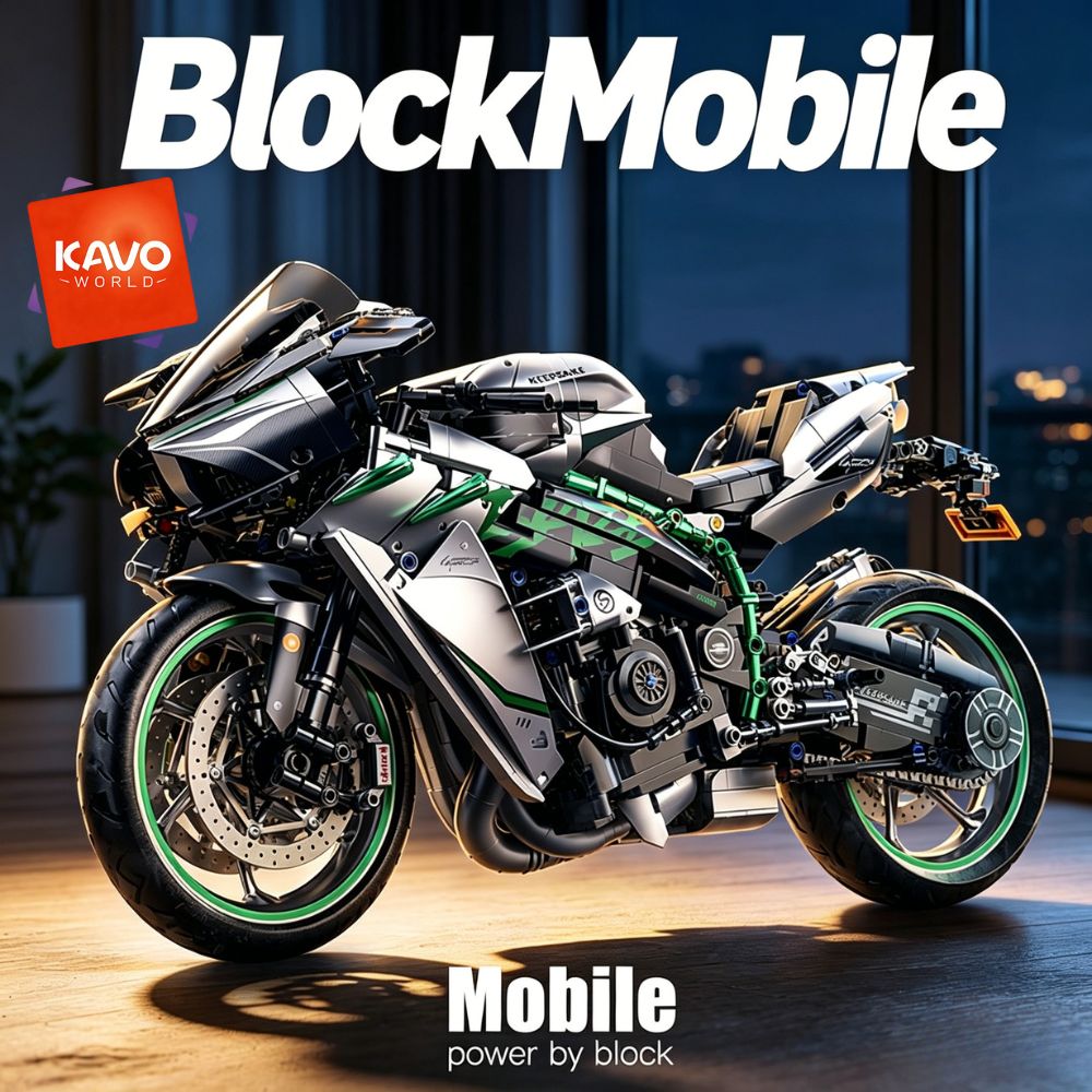 KAVOWORLD 1:5 ชุดตัวต่อรถจักรย - Home Decor On Wheels บทวิจารณ์และราคา