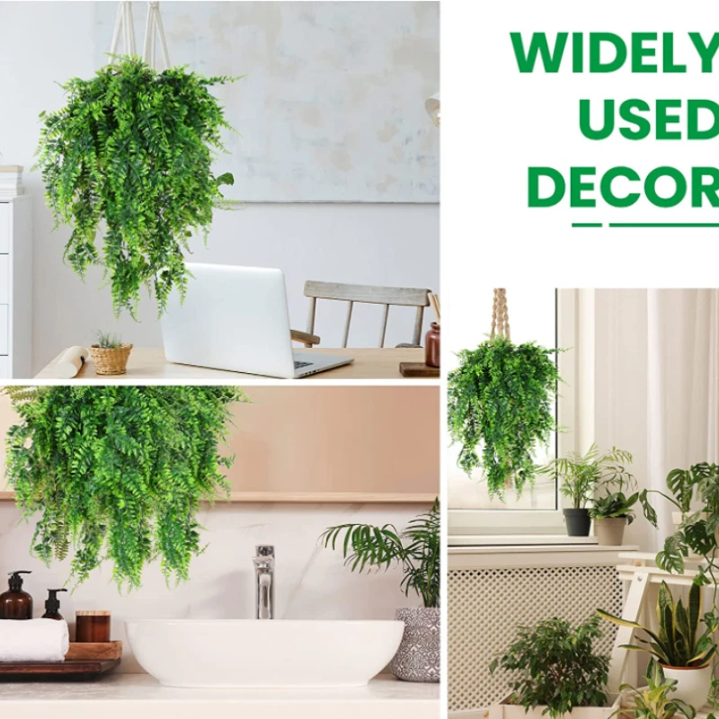 90 ซม.ประดิษฐ์ VINE ตกแต่งบ้าน - Rattan Plant Basket บทวิจารณ์และราคา