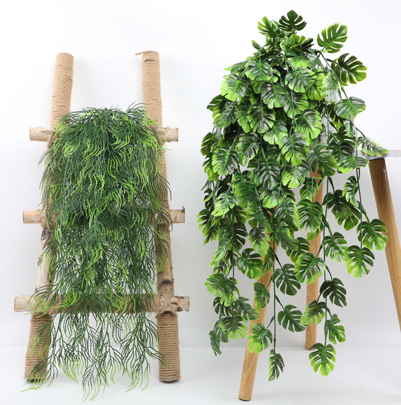 พืชดอกไม้หวายเทียมขนาด80ซม. สำ - Rattan Plant Basket บทวิจารณ์และราคา