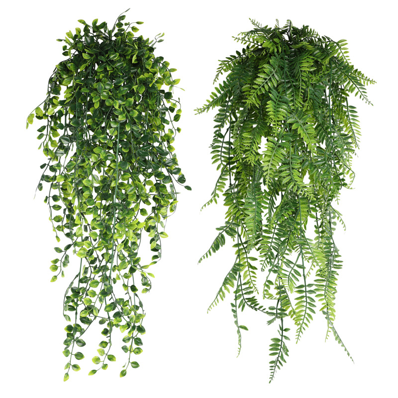 พืชดอกไม้หวายเทียมขนาด80ซม. สำ - Rattan Plant Basket บทวิจารณ์และราคา