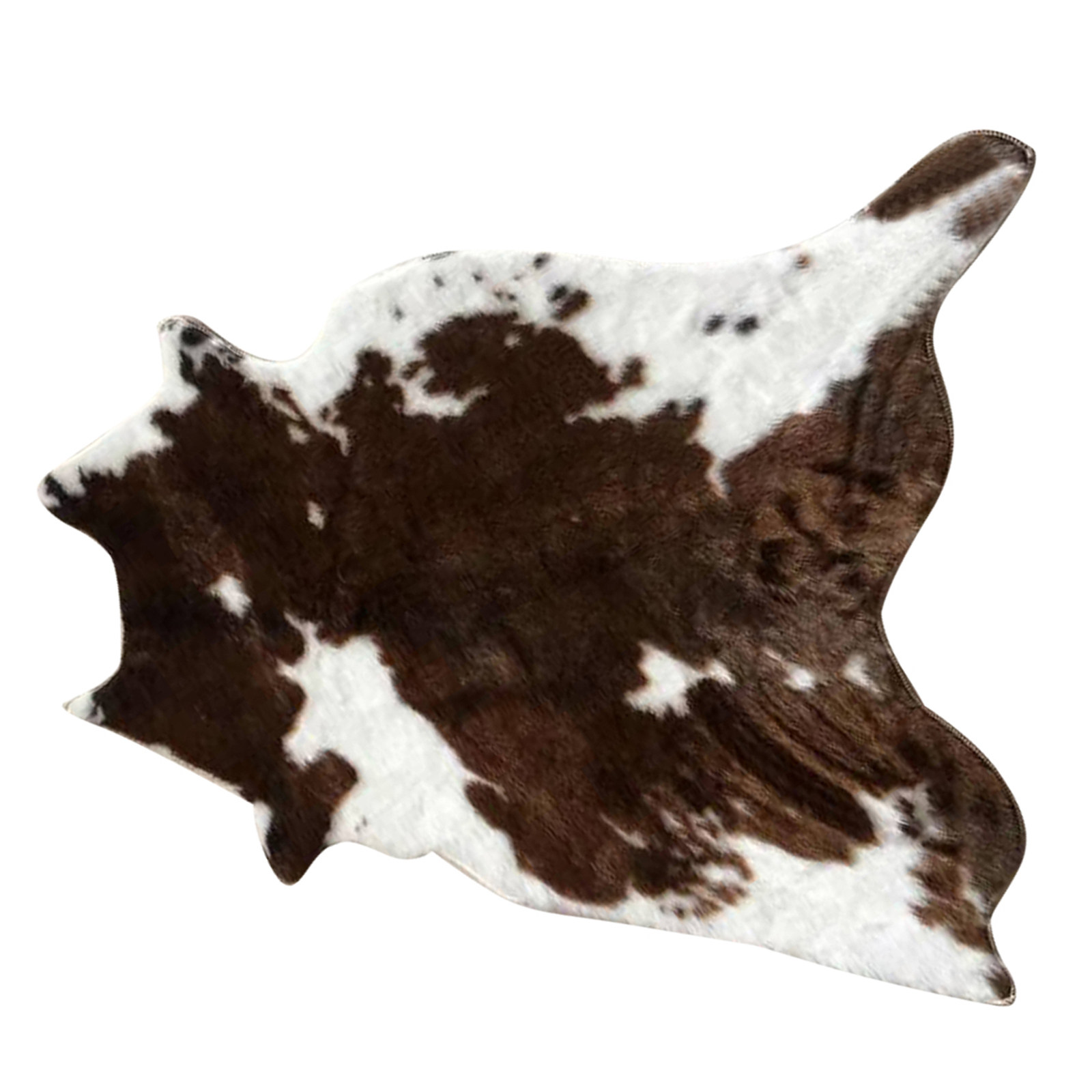 พรมหนังเทียม พรมลายหนังวัว พรม - Cowhide Rug Faux บทวิจารณ์และราคา