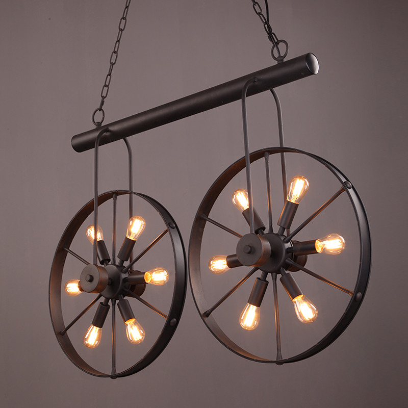 Retro Vintage ล้อโคมระย้า cafe - Home Decor On Wheels บทวิจารณ์และราคา