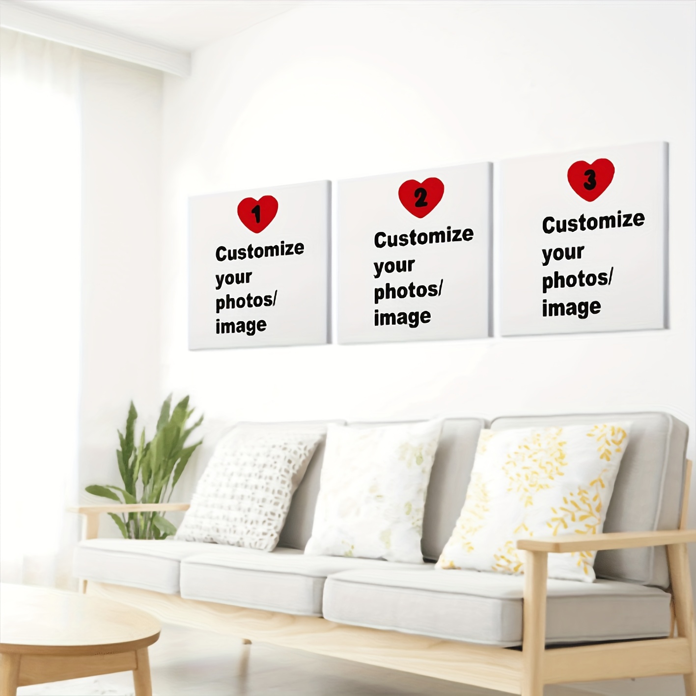 ภาพพิมพ์บนผ้าแคนวาสสี่เหลี่ยมจ - Home Decor Kit บทวิจารณ์และราคา