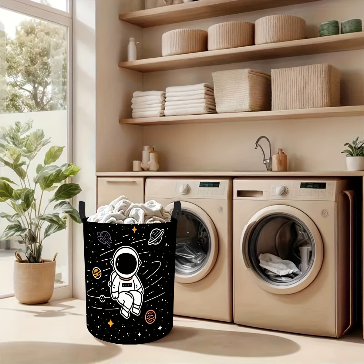 ตะกร้าผ้าทรงกลมทันสมัย 1 ชิ้น  - Home Decor Hampers บทวิจารณ์และราคา
