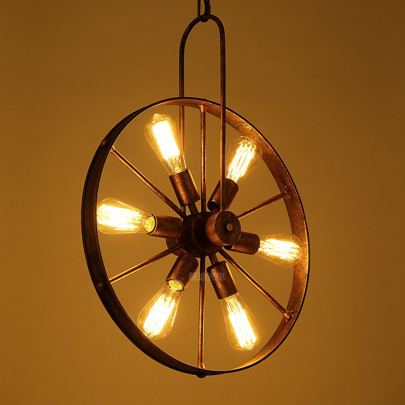 Retro Vintage ล้อโคมระย้า cafe - Home Decor On Wheels บทวิจารณ์และราคา