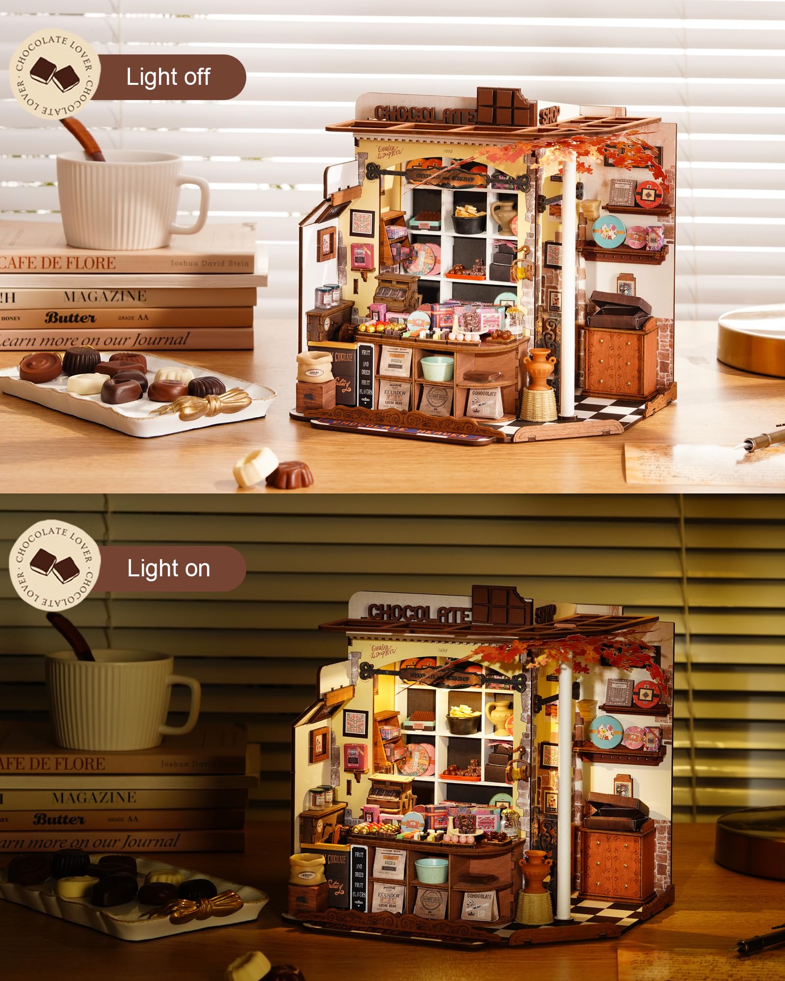 หุ่นยนต์ 3D ตุ๊กตาไม้ชุดที่ไม่ - Home Decor Kit บทวิจารณ์และราคา
