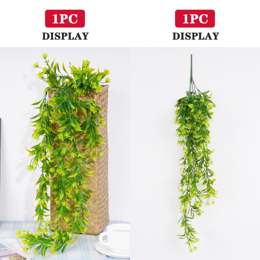 ผนังหวายต้นไม้ประดิษฐ์แขวนเถาว - Rattan Plant Basket บทวิจารณ์และราคา
