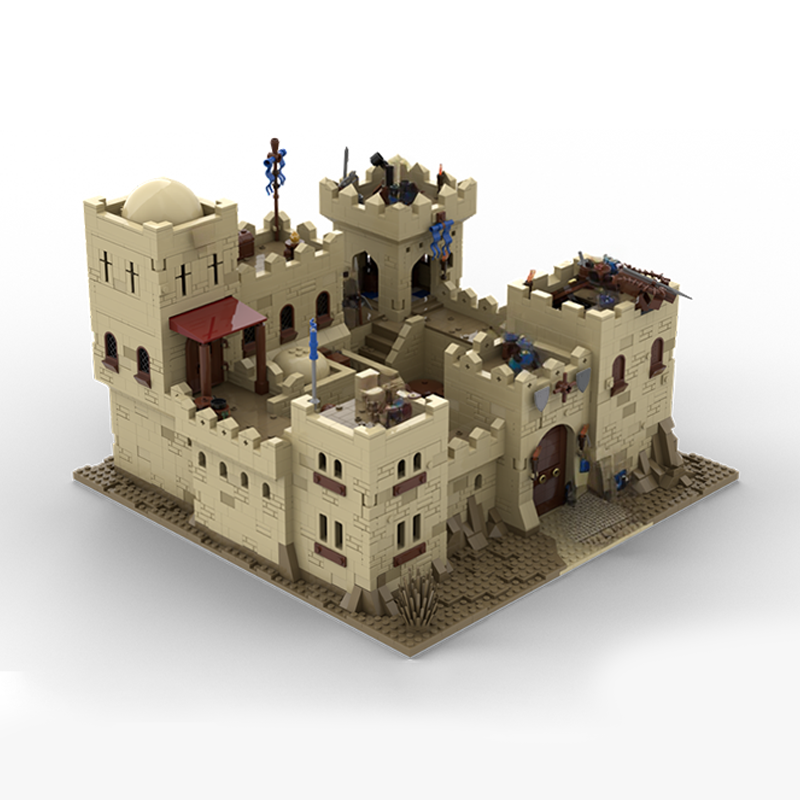 ตัวต่อโมเดลปราสาททะเลทรายแบล็ค - Home Decor Medieval บทวิจารณ์และราคา