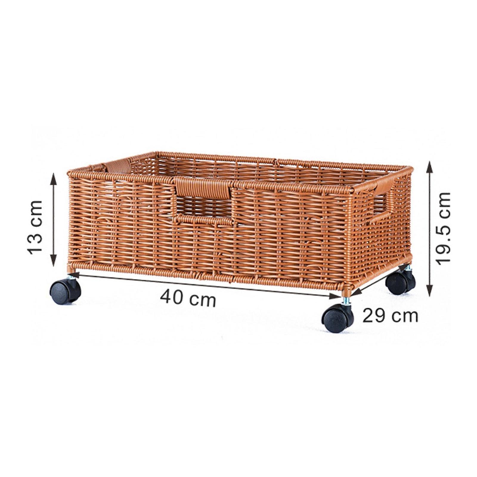 ตะกร้าเก็บของมีล้อ ตกแต่งได้อเ - Home Decor Hampers บทวิจารณ์และราคา