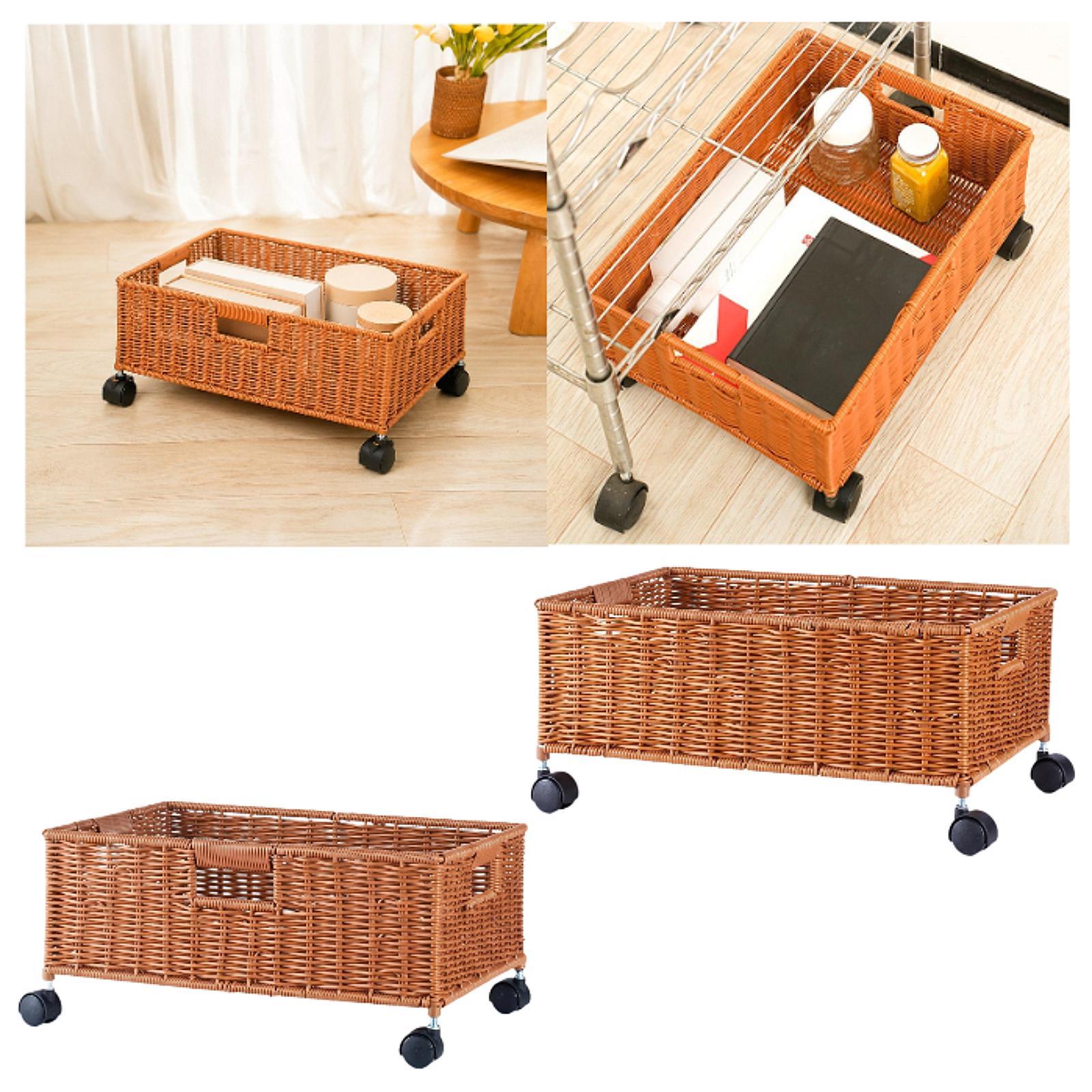 ตะกร้าเก็บของมีล้อ ตกแต่งได้อเ - Home Decor Hampers บทวิจารณ์และราคา