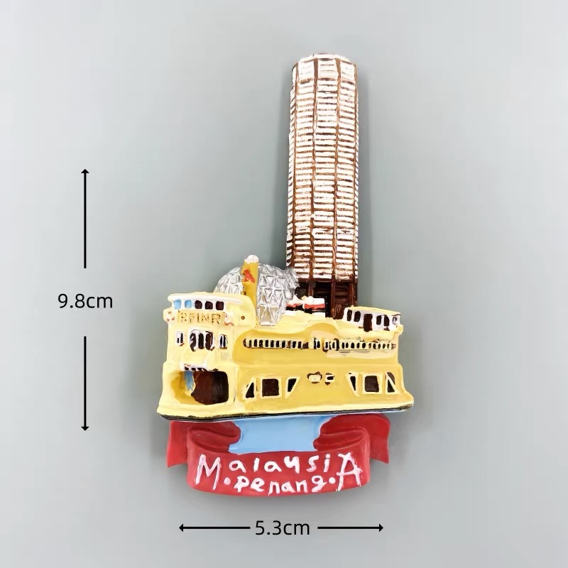 แม่เหล็กติดตู้เย็น 3 มิติ มาเล - Home Decor Kuala Lumpur บทวิจารณ์และราคา